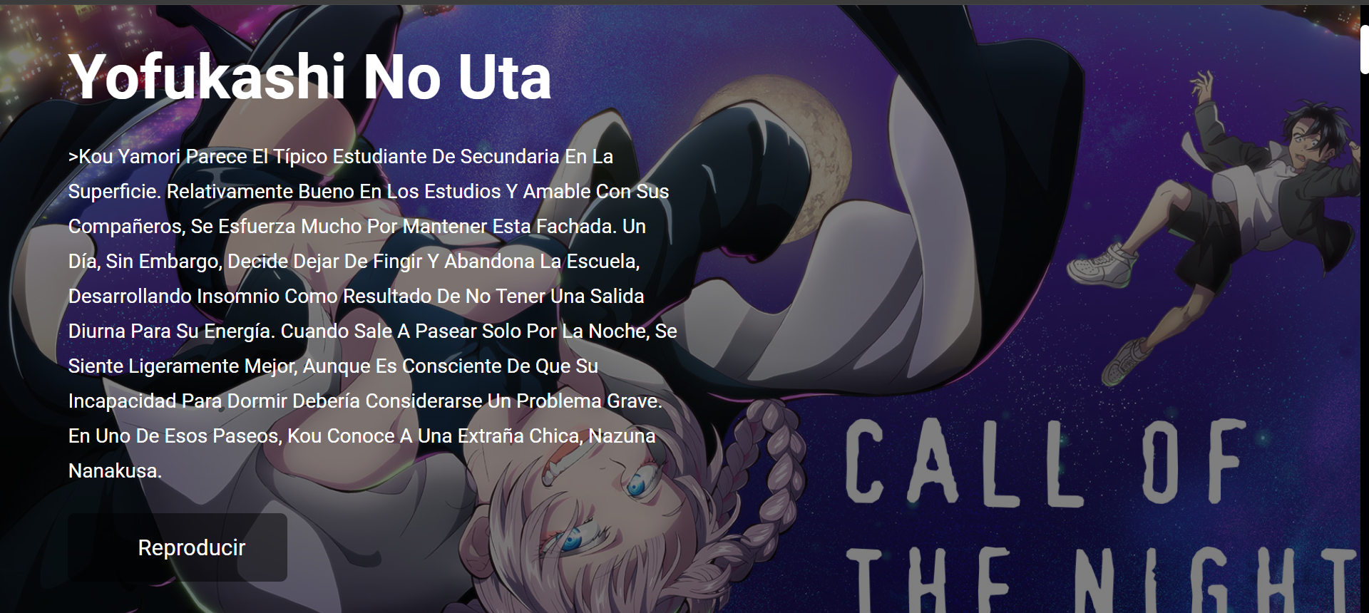 Sitio Web de Anime